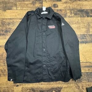 Lincoln Electric Traditional FR Cloth Welding shacket K2985XL Black Mens Size XL